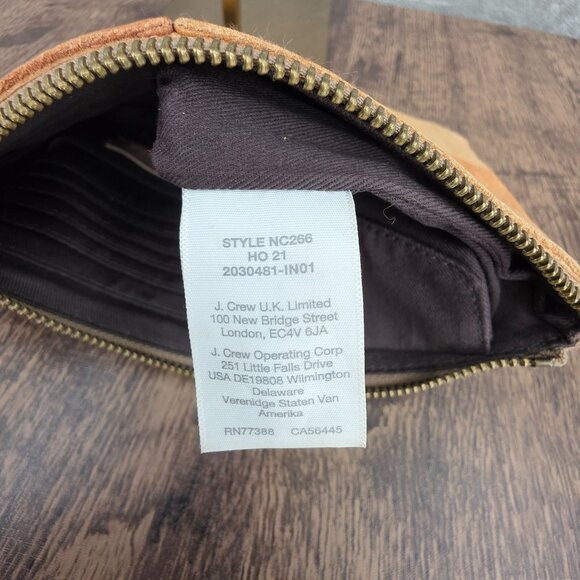 Madewell Nubuck Pouch Clutch Patchwork Edition Distant Sand Multi Spiral Western - Picture 5 of 11